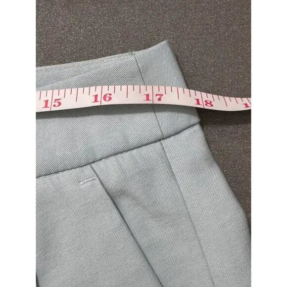 A New Day Women's Light Blue Pleated Wide Leg Trousers Size 12 - Picture 8 of 10